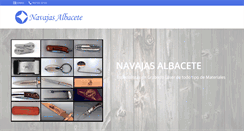 Desktop Screenshot of navajasalbacete.com