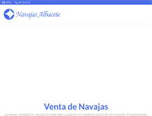 Tablet Screenshot of navajasalbacete.com